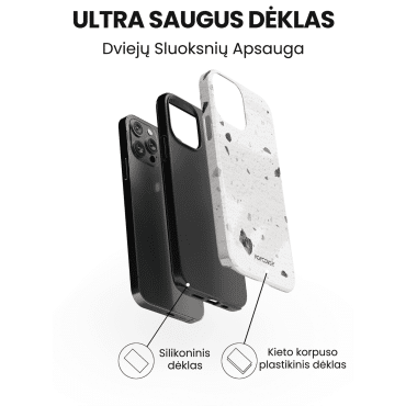 Apple iphone 14 telefono deklas terrazzo stiliaus