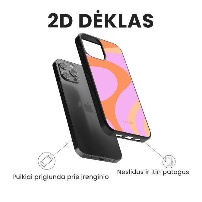 iphone 14 pro max telefono deklas retro stiliaus